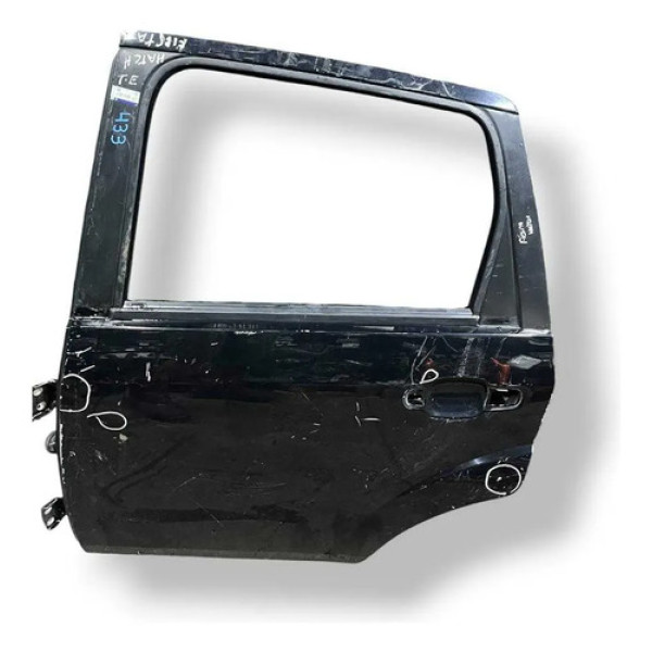 Porta Traseira Esquerda Ford Fiesta Hatch 2006/2010 Detalhe Traseira Esquerda Preto