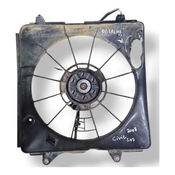Defletor Motor Ventoinha Radiador Honda Civic Lxs Detalhes