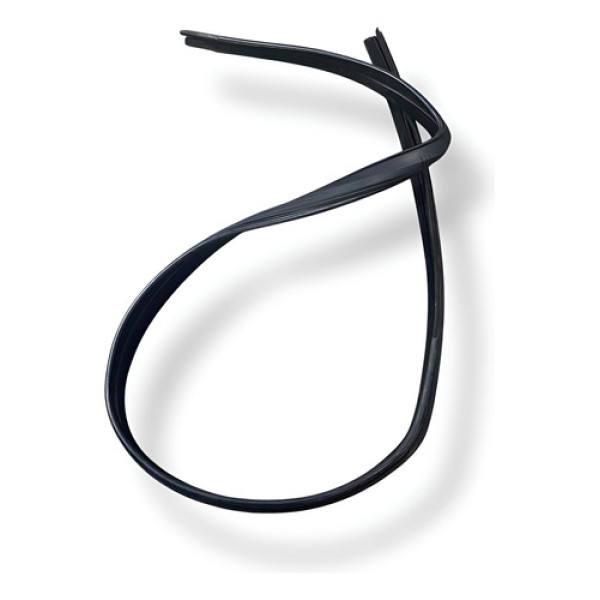 Borracha Porta Dianteira Esquerda Ford Ka 1.0 2006 2007 2008 Preto