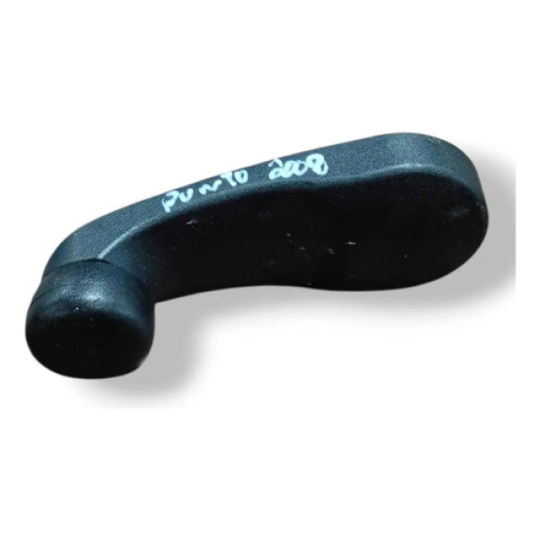 Manivela Vidro Porta Traseira Esquerda Fiat Punto 2008 2009 Preto