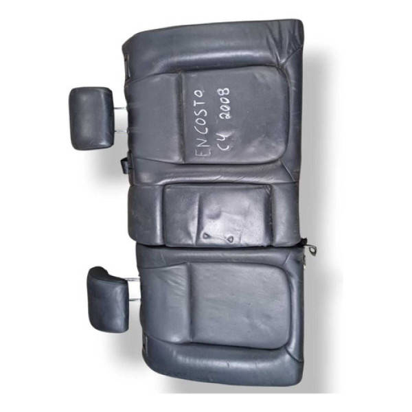 Encosto Banco Traseiro Citroën C4 2009 2010 2011 2012 2013 Preto