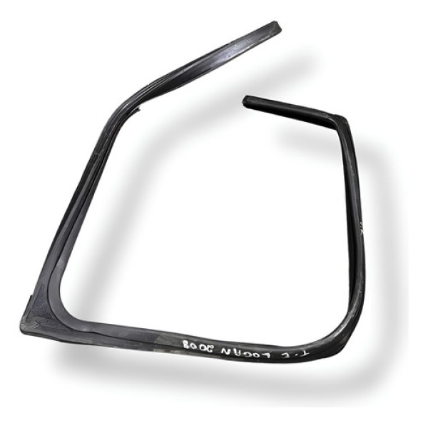 Borracha Canaleta Vidro Tras Esquerdo Chevrolet Meriva 2006 Preto