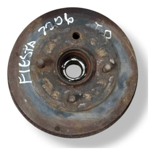 Disco Freio Traseiro Direito  Ford Fiesta Sedan 2005 2006