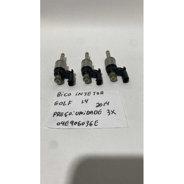 Bico Injetor Vw Golf Jetta Nivus 1.4 2014 04e906036e Unidade