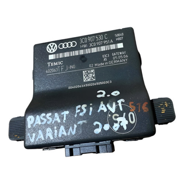Modulo Estacionamento Vw Passat Variant Fsi 07/12 3c0907530c Preto