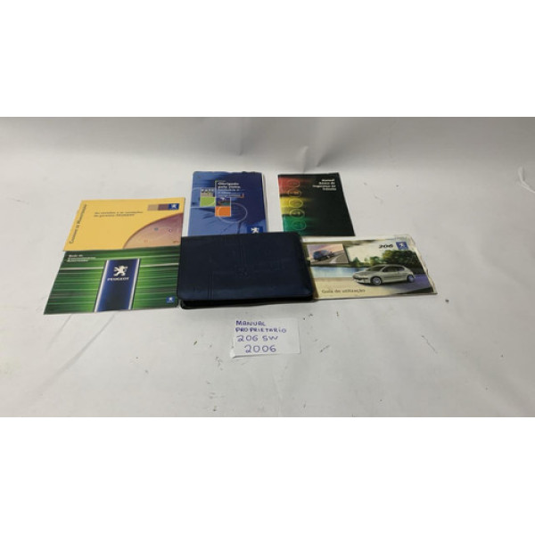 Manual Do Proprietário Peugeot 206 Sw 2006