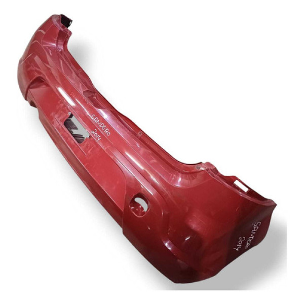 Parachoque Traseiro Renault Sandero 2014 2015 2016 2017