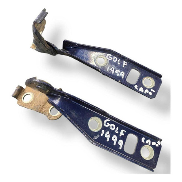 Par Dobradiças Capo Esq/dir Volkswagen Golf 1999 1j0823301