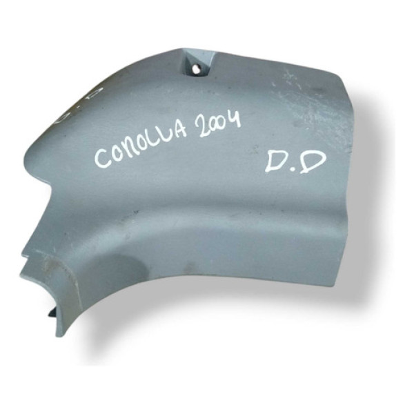 Acabamento Soleira Coluna Direito Corolla 2004 6211102120  Preto