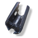 Carenagem Central Protetor Pernas Honda Biz 100 2000 A 2005 Preto