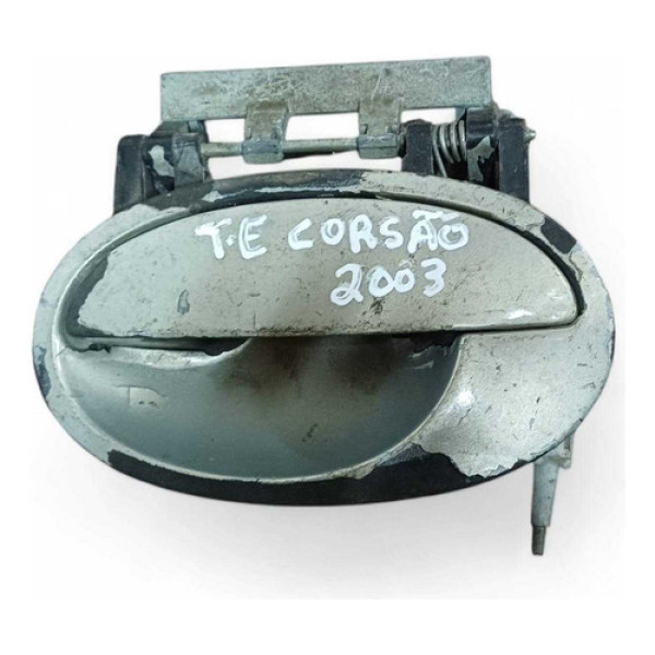 Maçaneta Externa Traseira Esquerda Gm Corsa 03/12 24434871 Dianteira