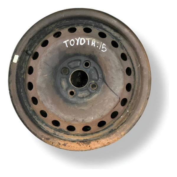Roda Ferro Avulsa Toyota Aro 15 Cinza