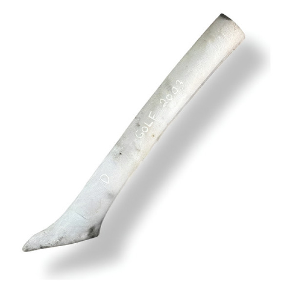 Coluna Moldura Parabrisa Esquerdo Vw Golf 02 2003 1j0867234e Bege