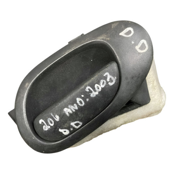 Maçaneta Interna Dianteira Direita Peugeot 206 2003 A 2008 Dianteira