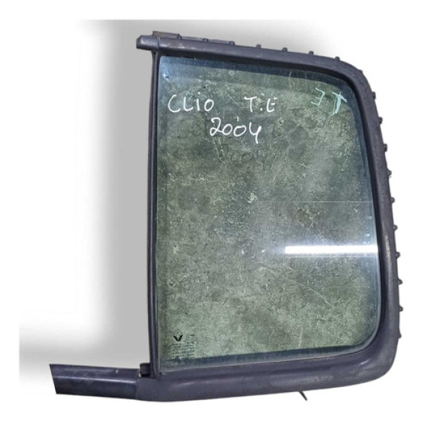 Vidro Fixo Coluna Traseira Esquerda Renault  Clio 1.6  2004