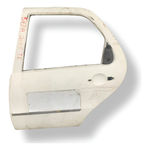 Porta Traseira Esquerda Fiat Siena 2006 2007 2008 Detalhe Traseira Esquerda 1