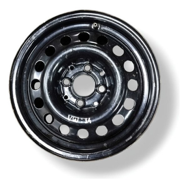 Roda Avulsa Aro 14 Volkswagen Preto