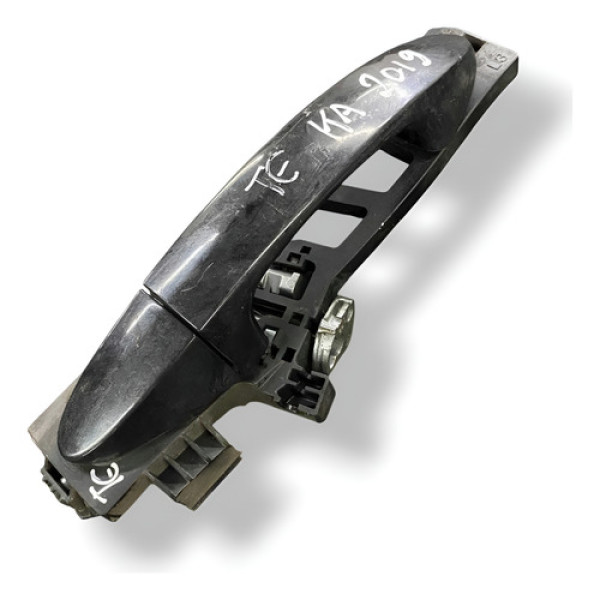 Maçaneta Externa Traseira Esquerda  Ford Ka 2019 224a87aa Preto Traseira