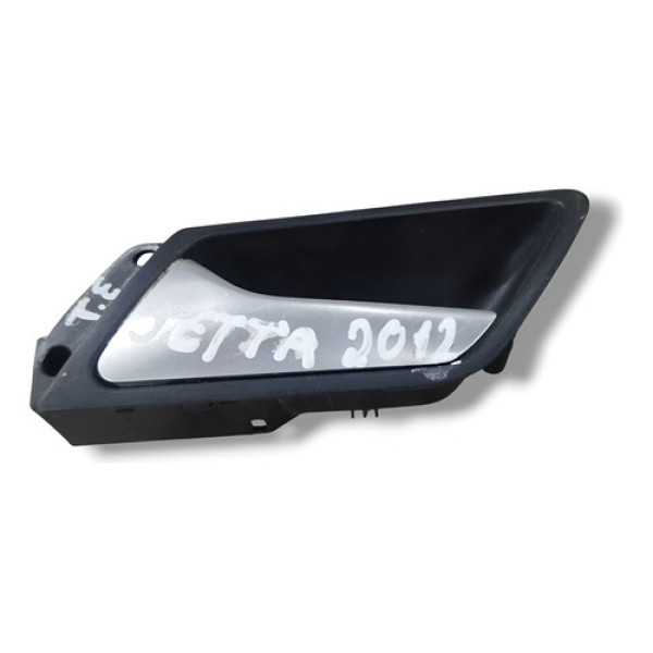 Maçaneta Interna Tras Esquerda - Volkswagen Jetta 5c6839113b Preto Traseira