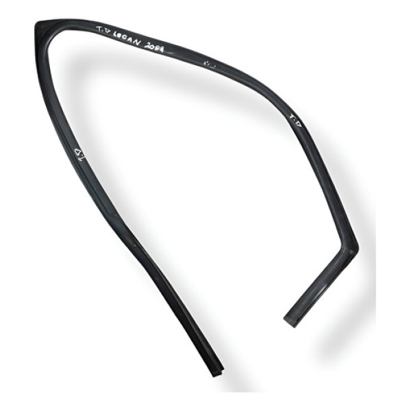 Canaleta Vidro Traseira Direita Ford Ka 2020 2021 2022 2023 - Prateado