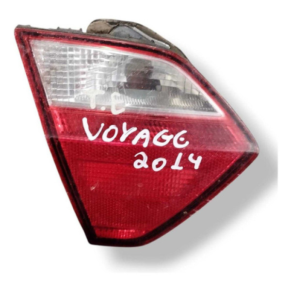 Lanterna Tampa Traseira Esquerda Voyage 2014 2015 5u5945093f Esquerdo/motorista Vermelho