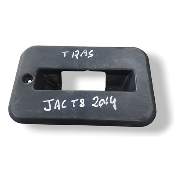 Moldura Trava Trilho Banco Traseiro Jac  T8  2014 Jacl23078 - Prateado