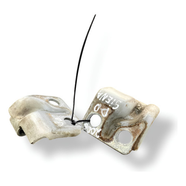 Par Dobradiças Porta Dianteira Direita Fiat Siena 2005 2006