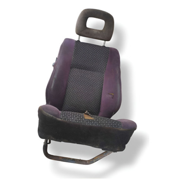 Banco Dianteiro Esquerdo Chevrolet Chevette 1996 Detalhes Cinza