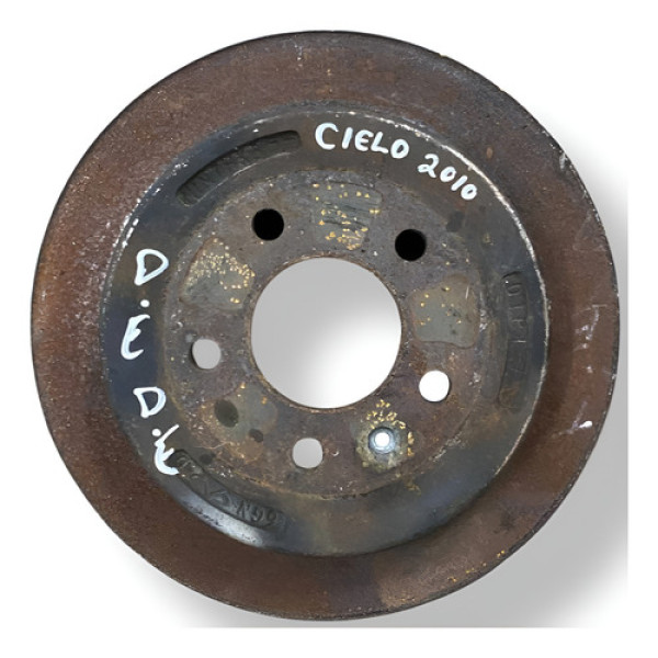 Disco Freio Dianteiro Esquerdo  Chery Cielo 2010 2011 2012