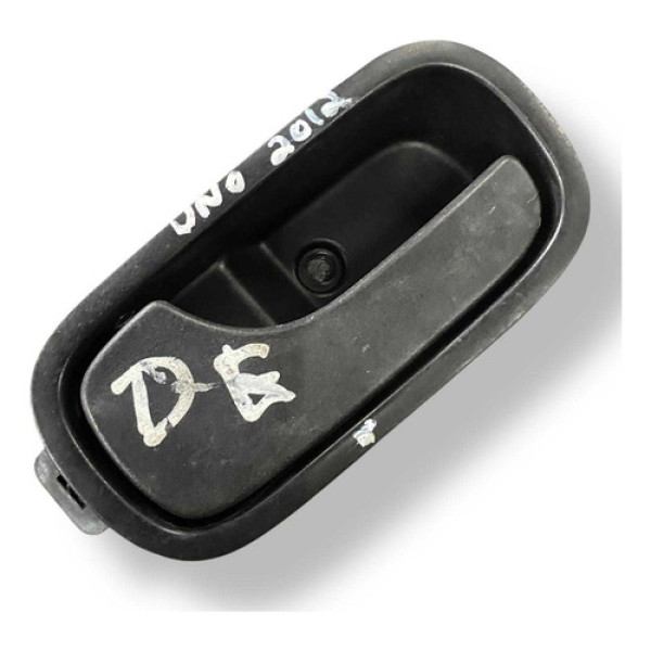 Maçaneta Interna Dianteira Esquerda Fiat Uno 2012 100180498 Marrom-claro Dianteira