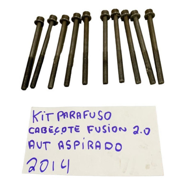 Kit Parafuso Cabeçote Fusion Aspirado 2.0 Aut 2014