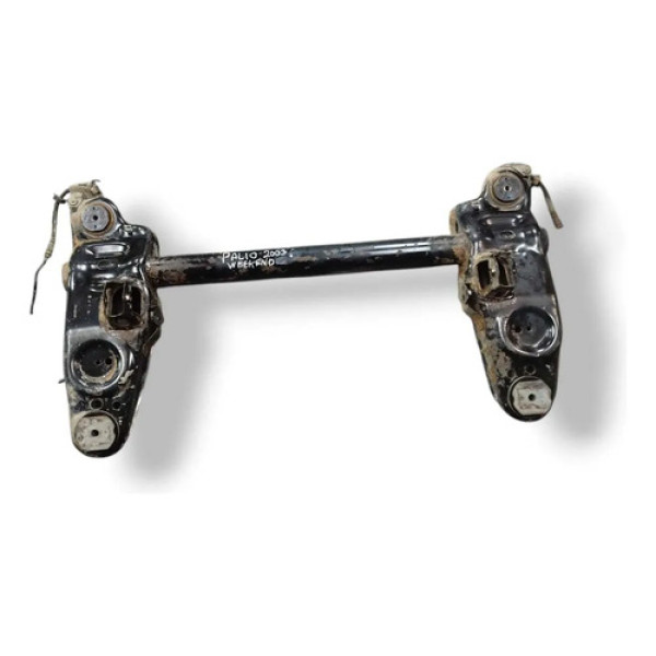 Eixo Traseiro Suspensao Fiat Palio Weekend 2003 A 2006 Cinza