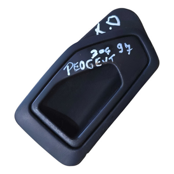 Maçaneta Interna Traseira Direito Peugeot 306 1997 91006103 - Cinza - Traseira