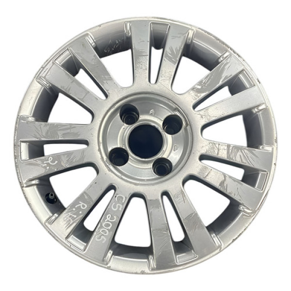 Roda Ferro Aro 16 Citroën C5 2.0 2002 A 2005 65jx16ch4 Preto