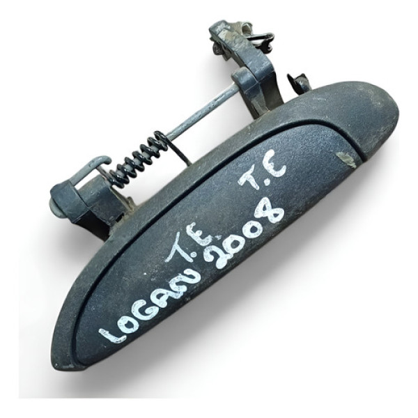 Maçaneta Externa Traseira Esquerda Renault Logan 07/2012 Traseira