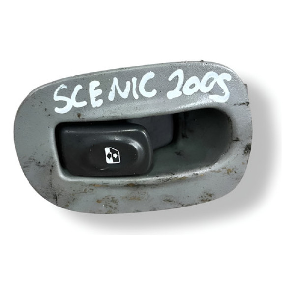 Botão Vidro Dianteiro Direito Renault Scenic 2005 770228008