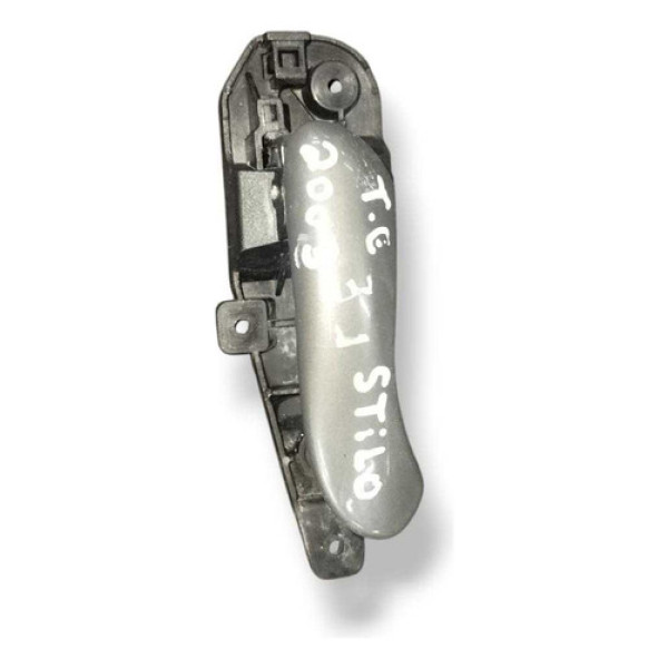 Maçaneta Interna Traseira Esquerda Fiat Stilo 2003 2004 2005 Vermelho Traseira