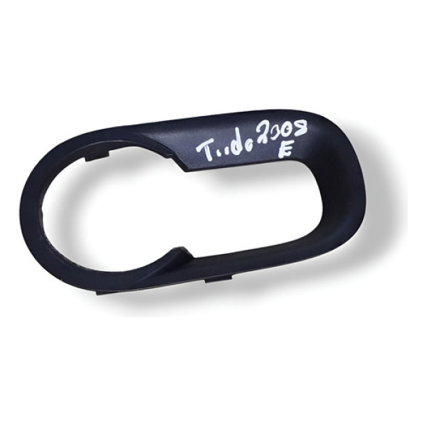 Moldura Maçaneta Traseira Esquerda Nissan Tiida 80685el11a Cinza Traseira