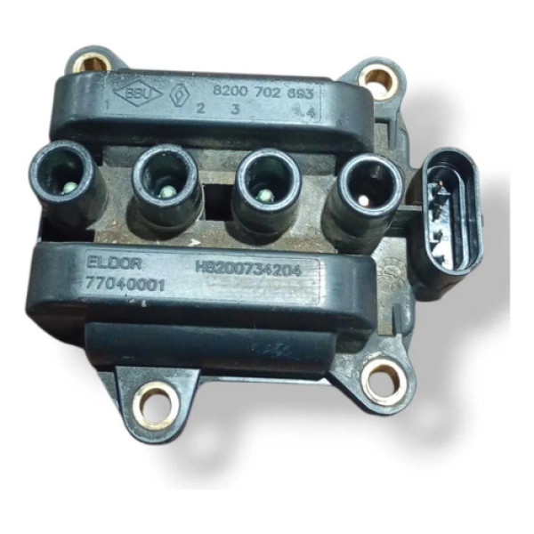 Bobina Ignição Renault Clio 1.0 16v 2011 2012 - 8200702693
