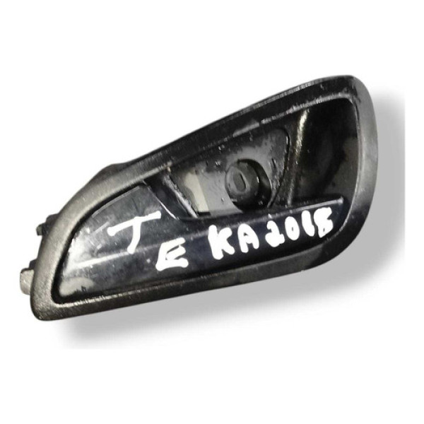 Maçaneta Interna Traseira Esquerda Ford Ka 2018 E3b5a22601 Preto Traseira