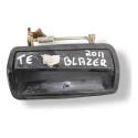 Maçaneta Externa Traseira Esquerda Chevrolet Blazer 2010 Preto Traseira