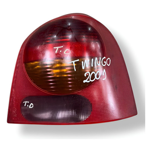 Lanterna Traseira Direita Renault  Twingo 2001 7700426320 Direito/passageiro Água