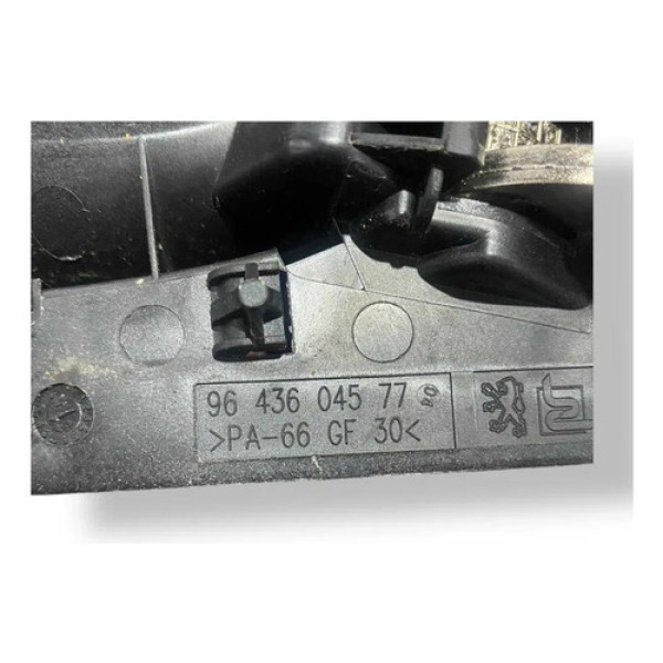 Maçaneta Interna Dianteira Esquerda Peugeot 307 9643604577 Preto Traseira