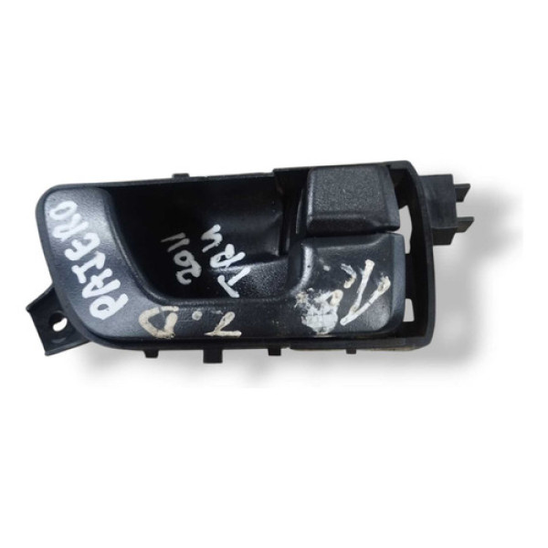 Maçaneta Interna Tras Direita  Pajero Tr4 2.0 2011 Mr393472 Preto Traseira