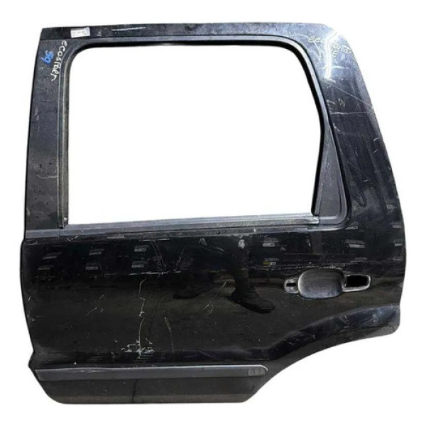 Porta Traseira Esquerda Ford Ecosport 2006 2007 2008 A 2012 Traseira Esquerda Preto
