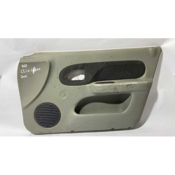 Forro De Porta Dianteiro Direito Renault Clio 2004 3158404