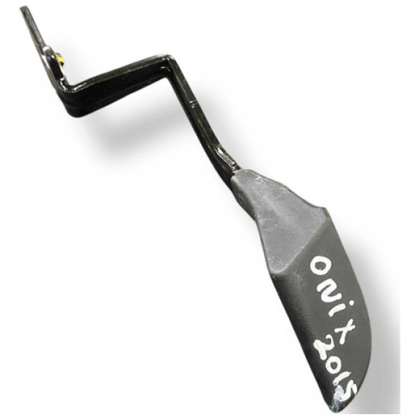 Alavanca Regulagem Volante Chevrolet Onix 2015 2016 2017 18 Branco Lisa