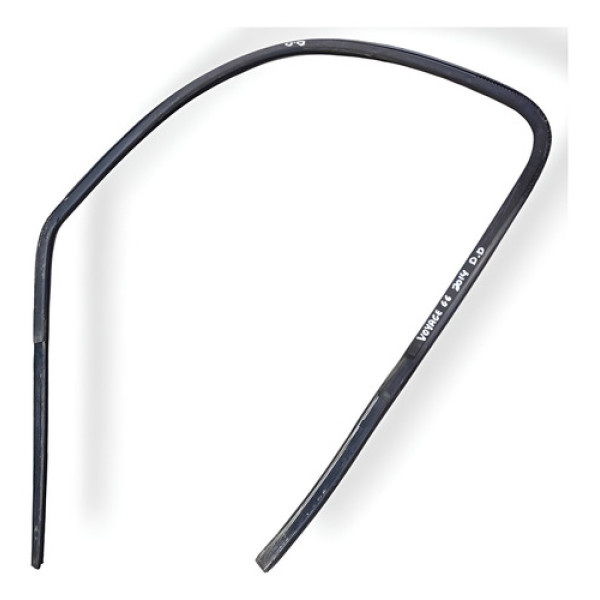 Borracha Canaleta Porta Dianteira Direita Vw Voyage 2014 Preto