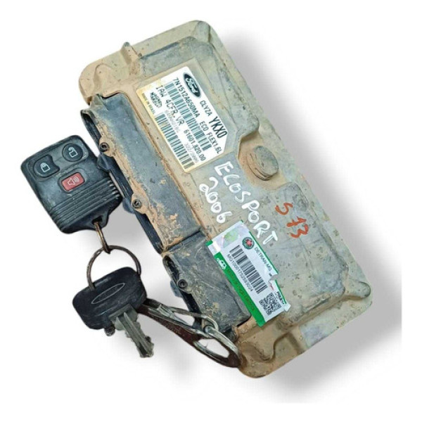 Módulo Injeção Com Chave Ford Ecosport 1.6 2007 7n1512a650