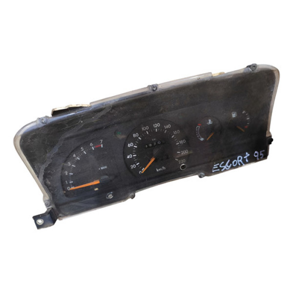 Painel Instrumentos Ford Escort 1995 Detalhes 86ab10841da - Preto